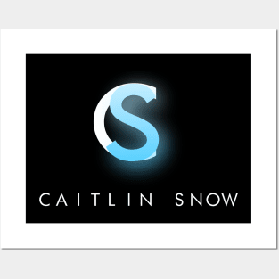 Caitlin Snow logo Posters and Art